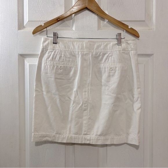 Lilly Pulitzer White Cotton Midi Skirt Size 6 - Picture 8 of 8